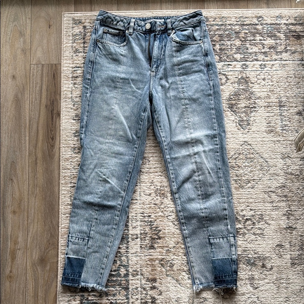 Garage High Rise Women Jeans - Light Blue